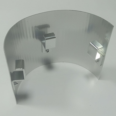 Chinese custom-made anti scalding semicircle arc sheet me<x>tal