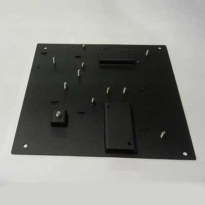 Mounting bracket sheet me<x>tal processing