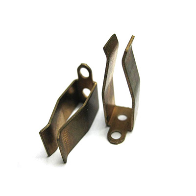 Precision hardware copper foot contact