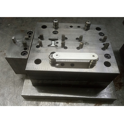 Precision hardware mould for aluminum alloy lifting frame joint of electric clothes dryer